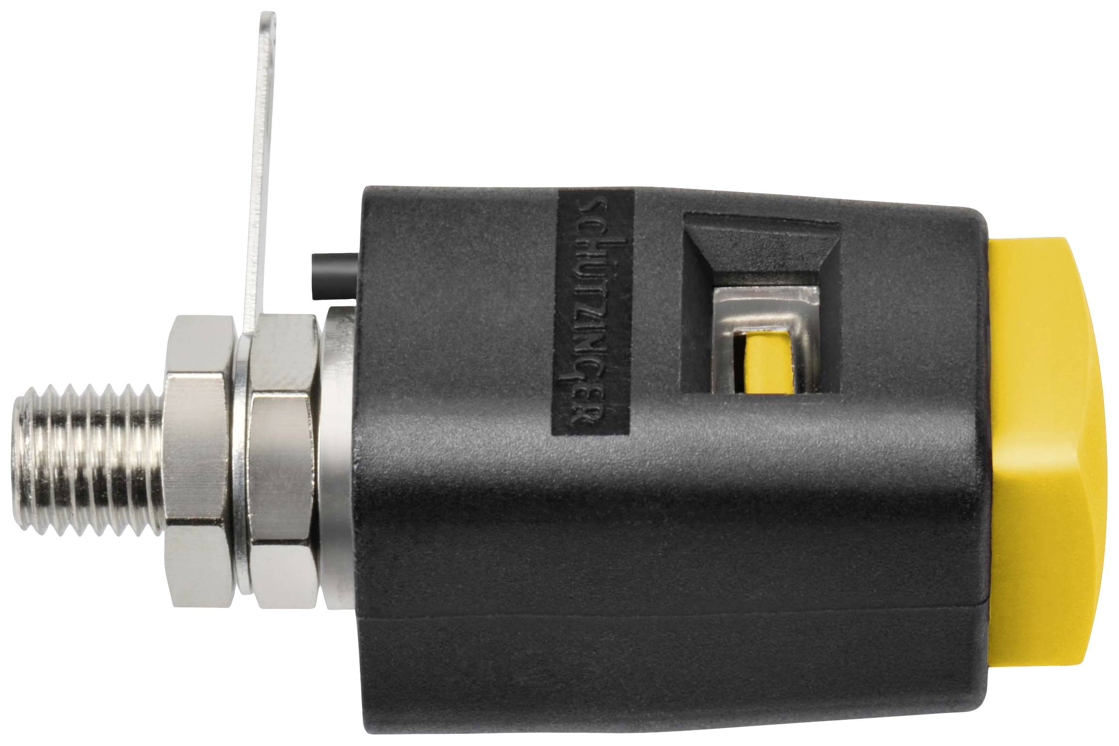 Schützinger Borne à connexion rapide de sécurité jaune 16 A 1 pc(s)