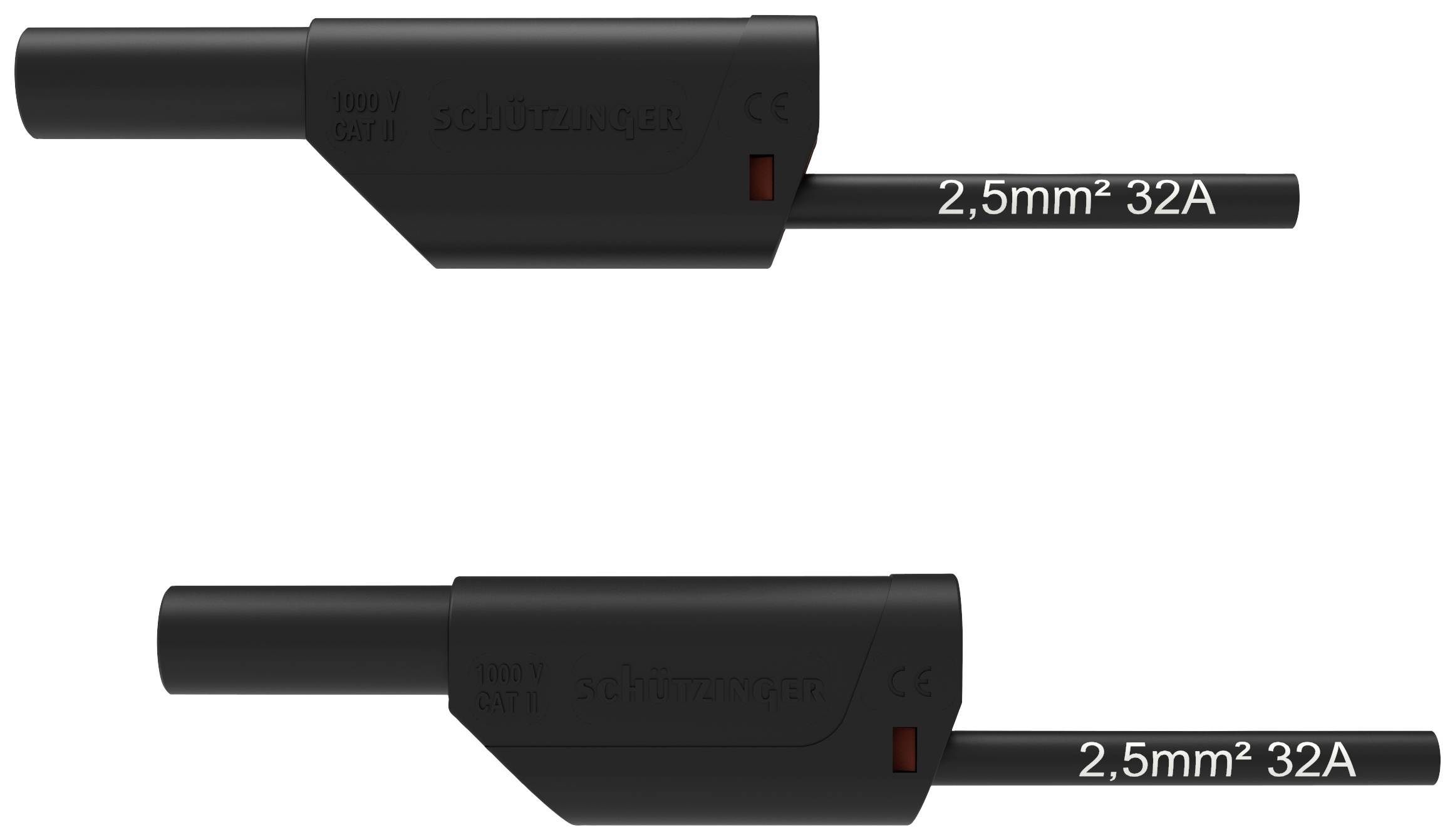 Schützinger Cordon de mesure de sécurité 150 cm noir 1 pc(s)