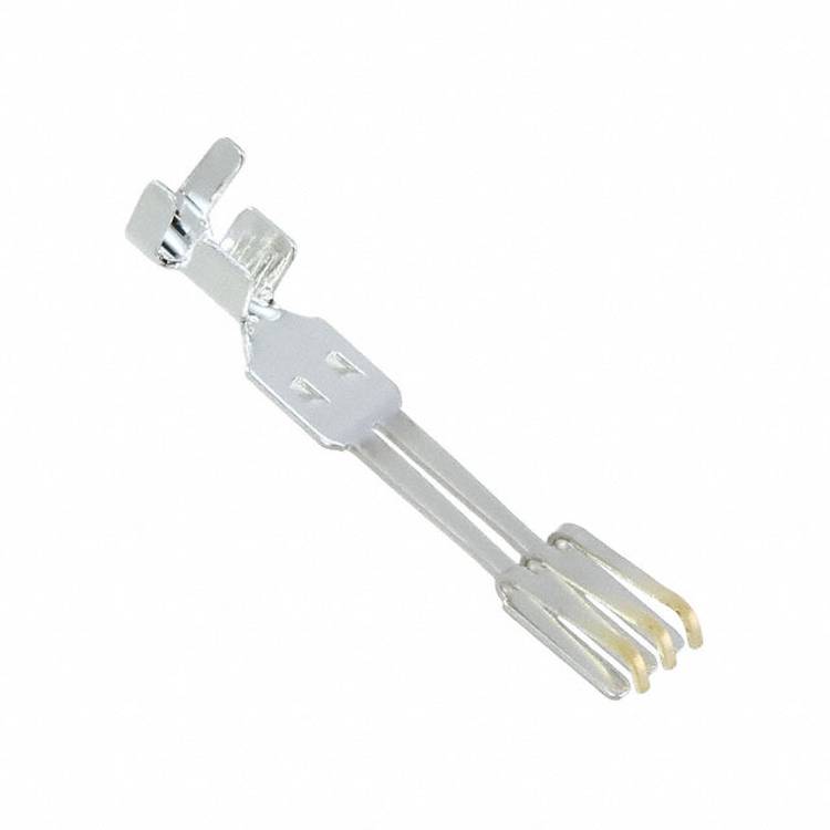 Ein metallisches Küchengerät, das aus zwei Zinken mit einem Federmechanismus besteht und zum einfachen Heben von Gegenständen dient und einem kleinen Greifergerät ähnelt.
