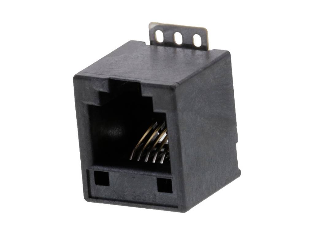 Molex Cat 3 Mod Jack/Plug 855135014 Femelle noir