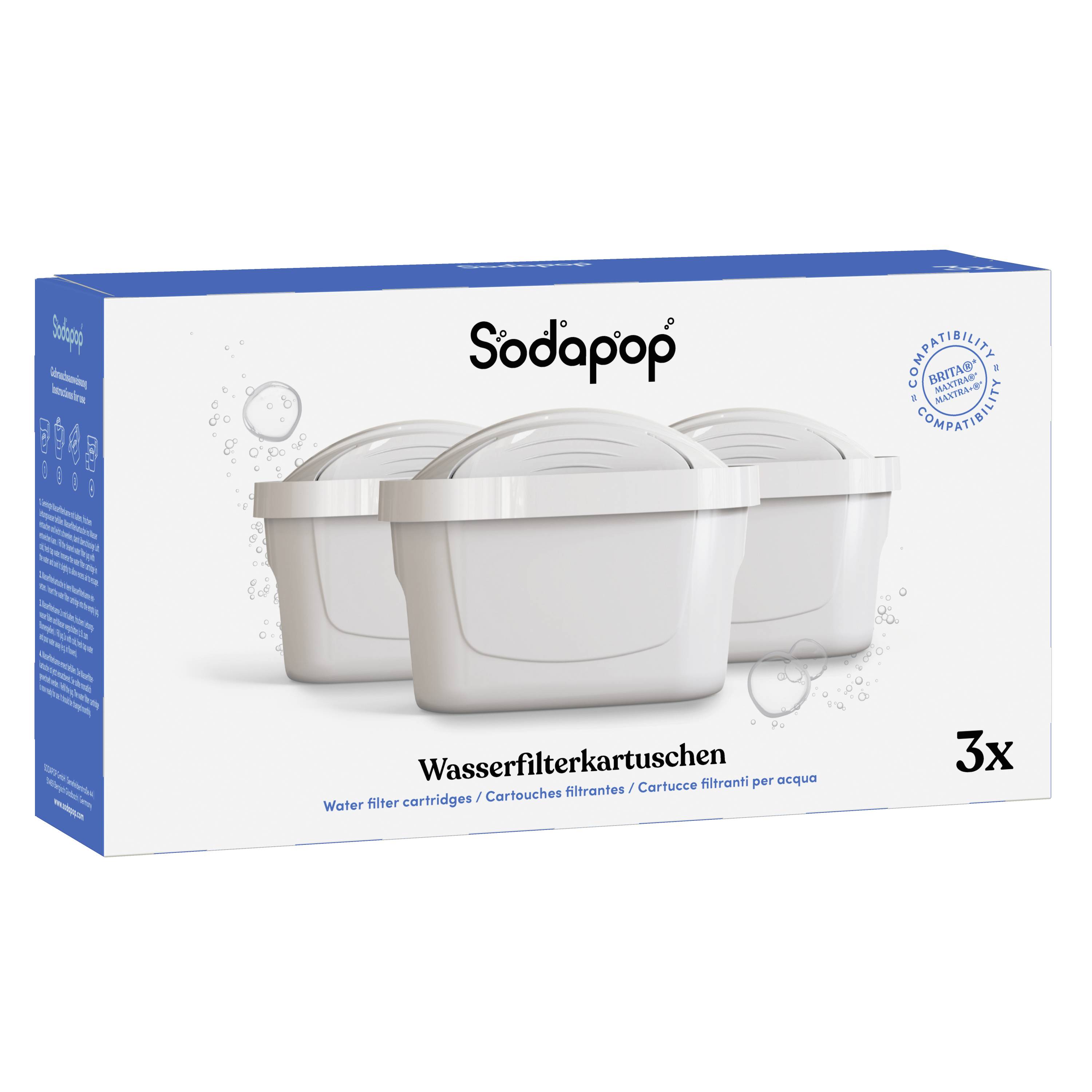 Sodapop 10028684 Cartouche filtrante blanc