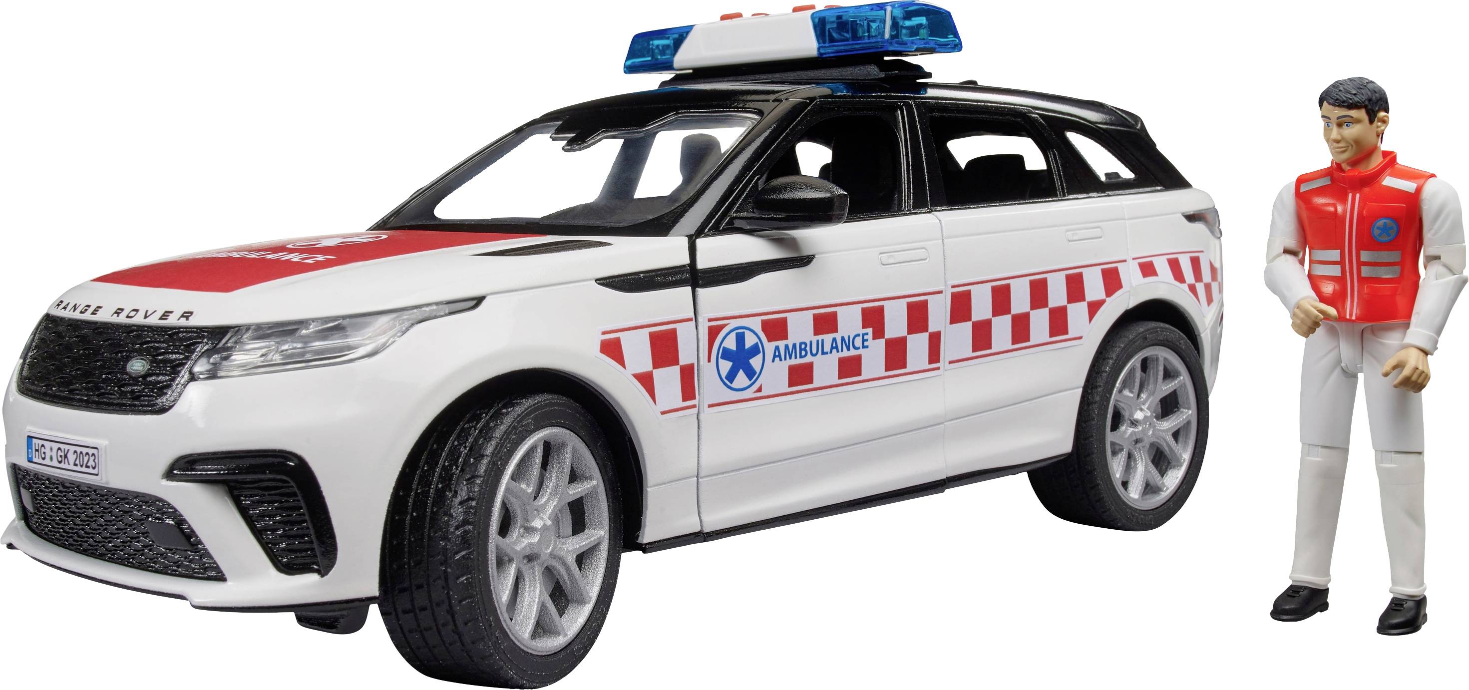 bruder Modèle réduit de véhicule prioritaire modèle fini Modèle réduit de voiture