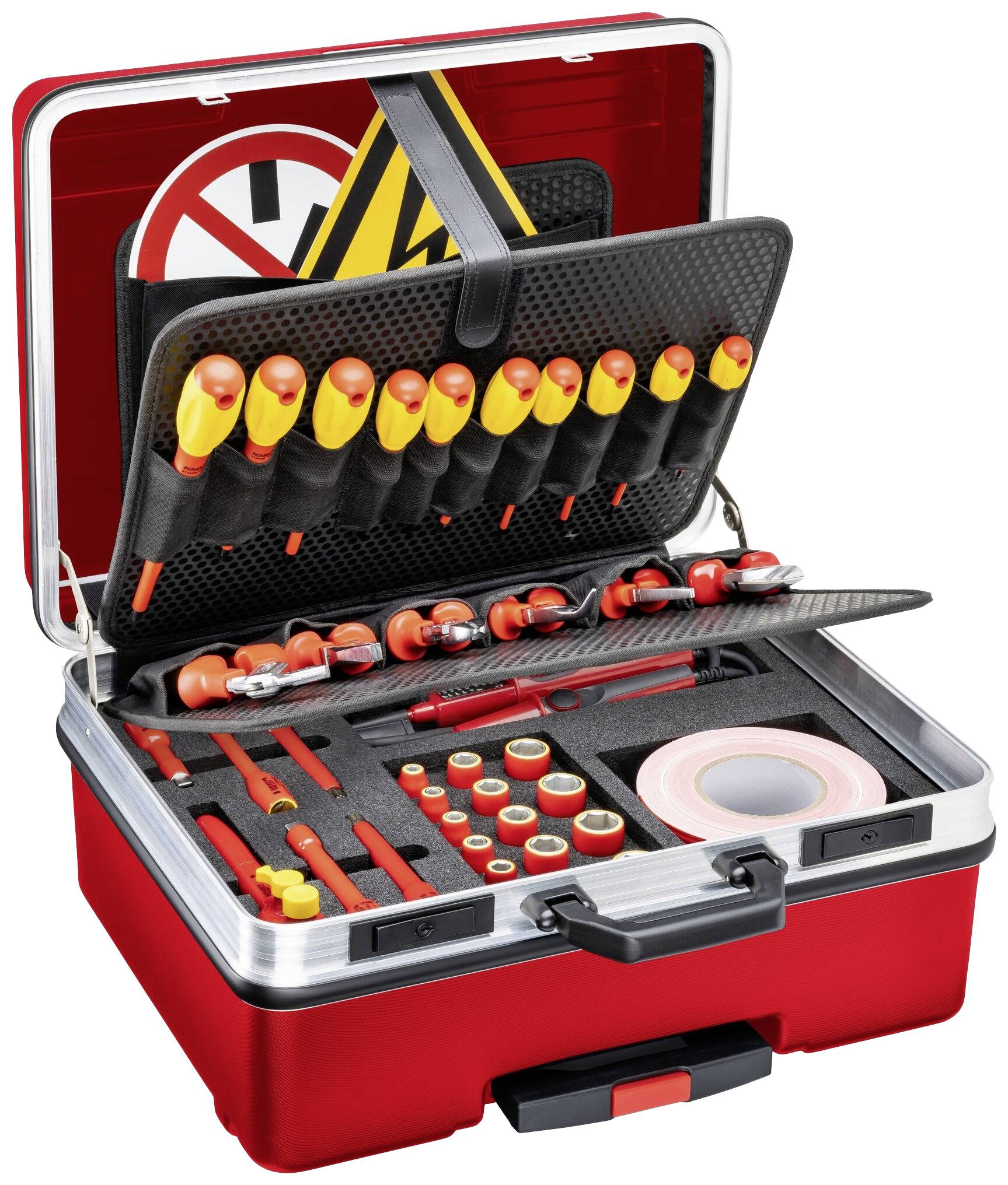 Hazet 150/52 Mallette à outils équipée 52 pièces