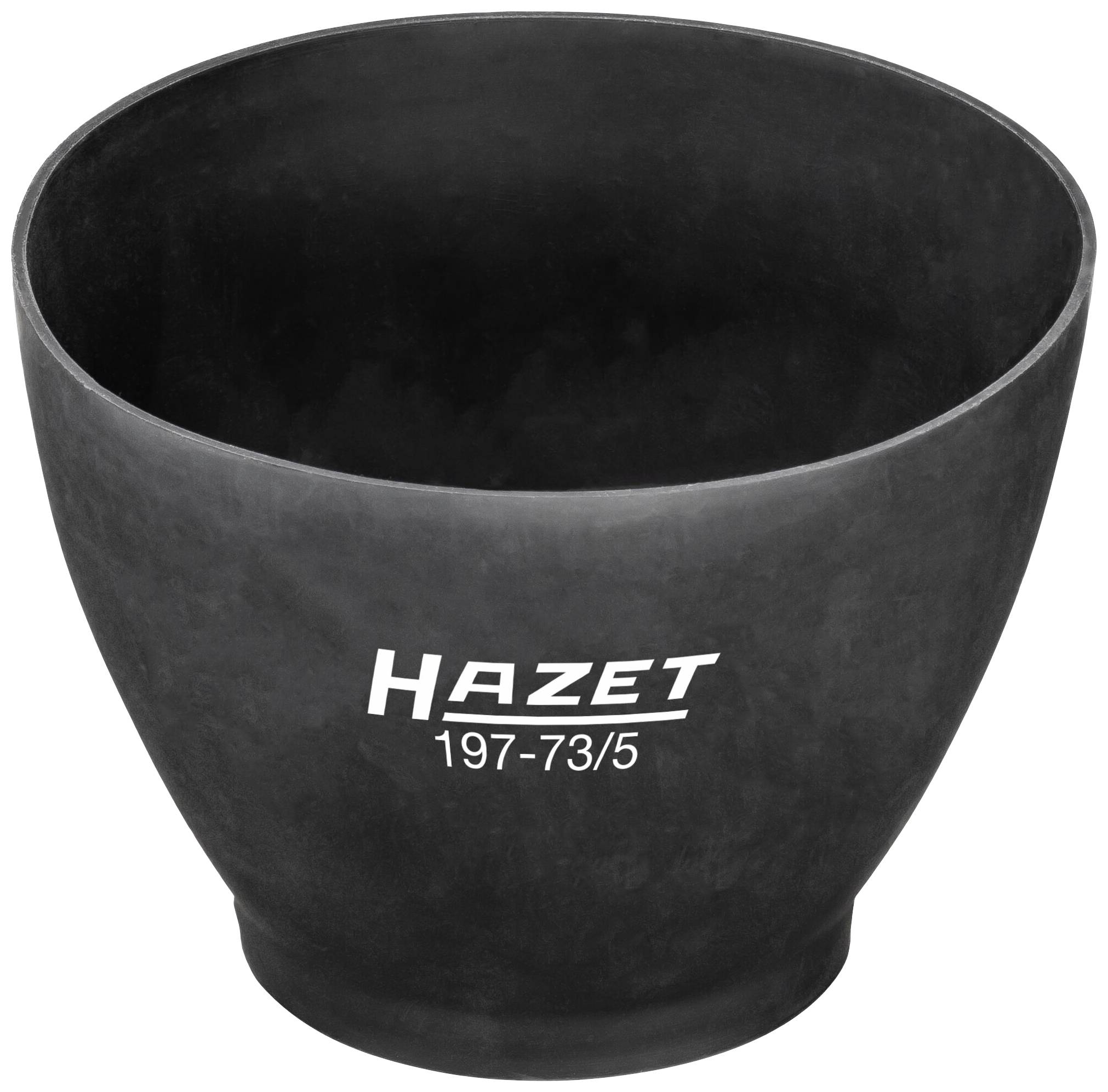 Protection anti-chocs en plastique noir de Hazet, numéro de modèle 197-73/5, destinée à prévenir les dommages lors de l'utilisation d'outils à percussion.