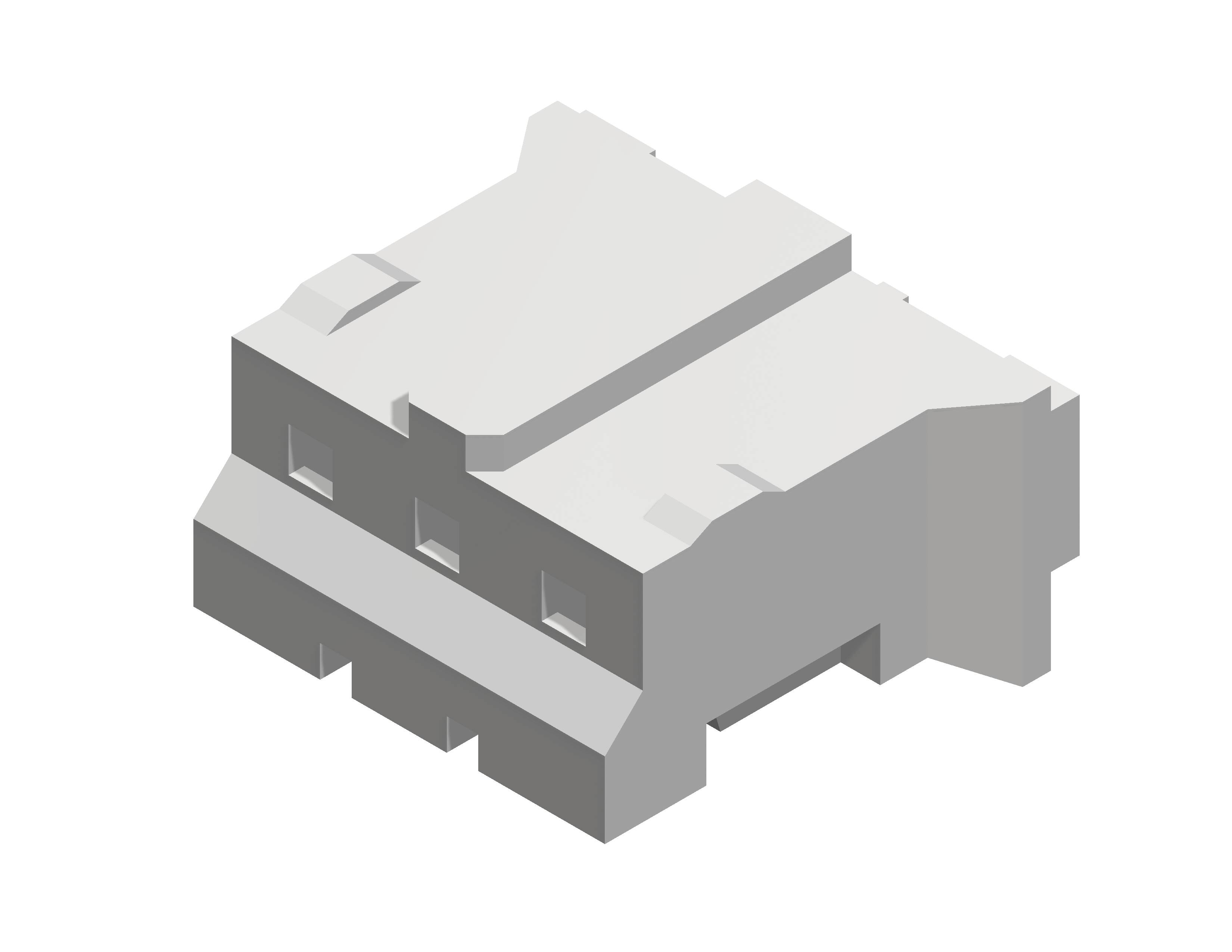 EDAC Boîtier femelle pour câble Nbr total de pôles 3 Pas: 2 mm 140-503-210-011