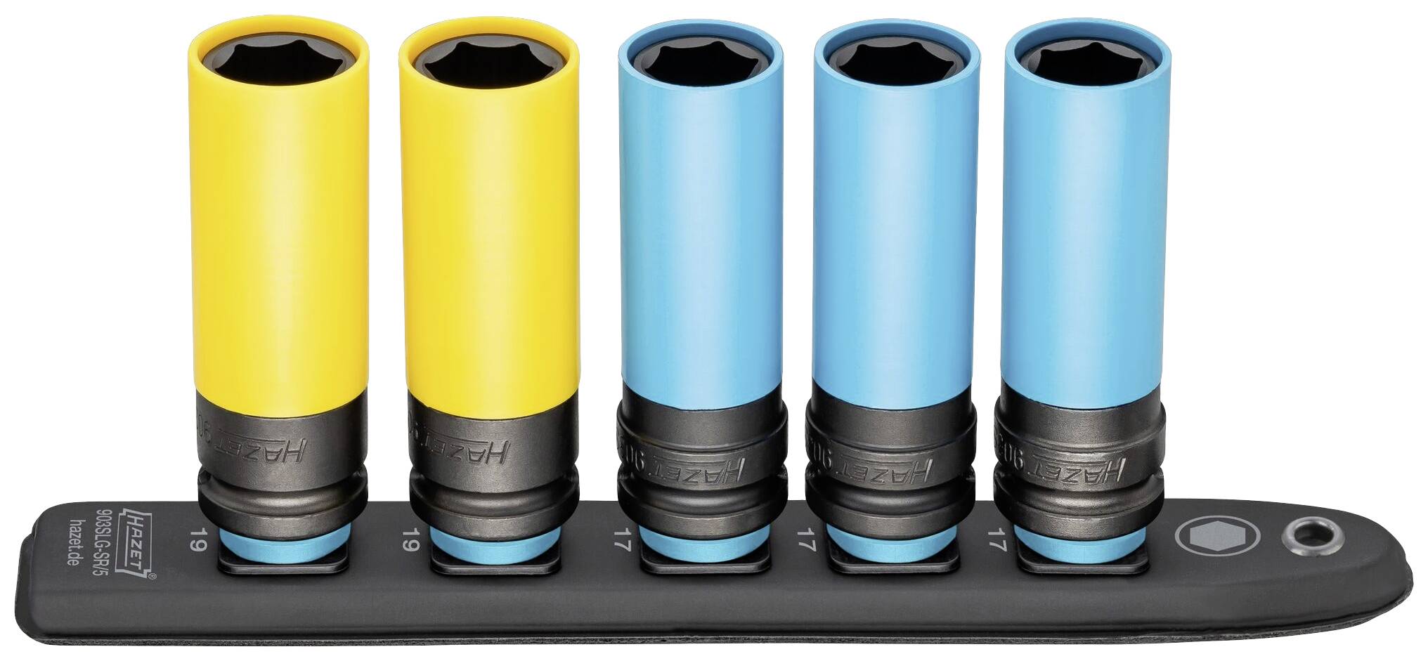 Hazet 903Slg-SR/5 6 pans extérieurs Connecteur pour câble 5 pièces carré, 1/2" (12.5 mm)