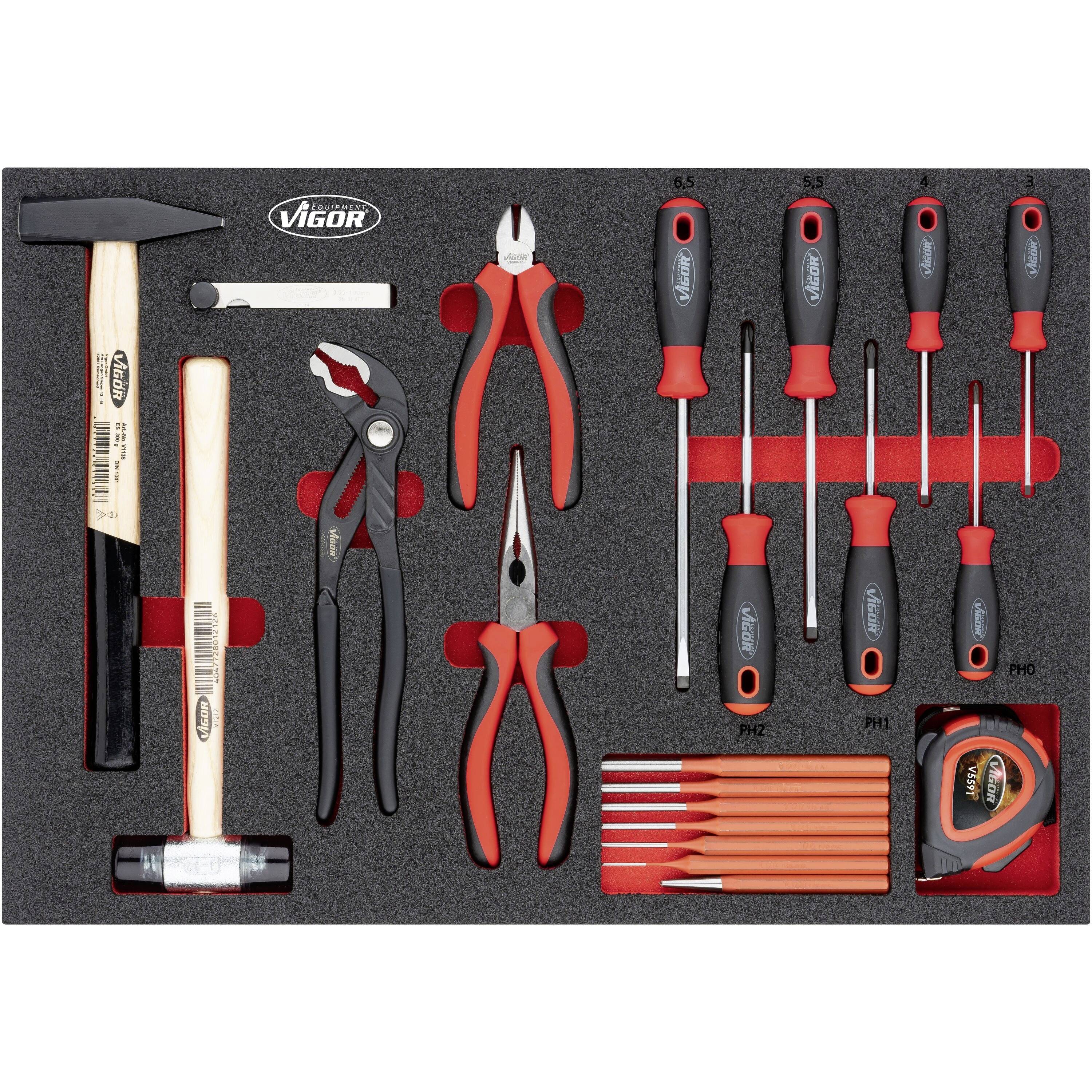 Vigor V5634N Jeu d'outils