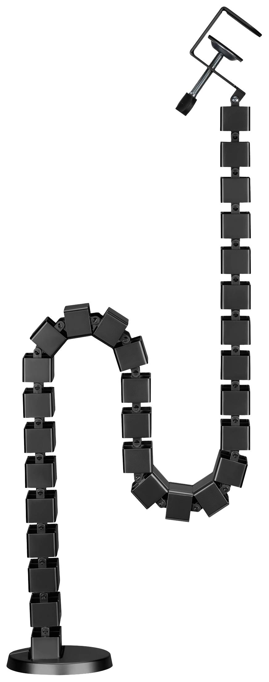 My Wall HZ43L Porte-câble noir 1 pc(s)