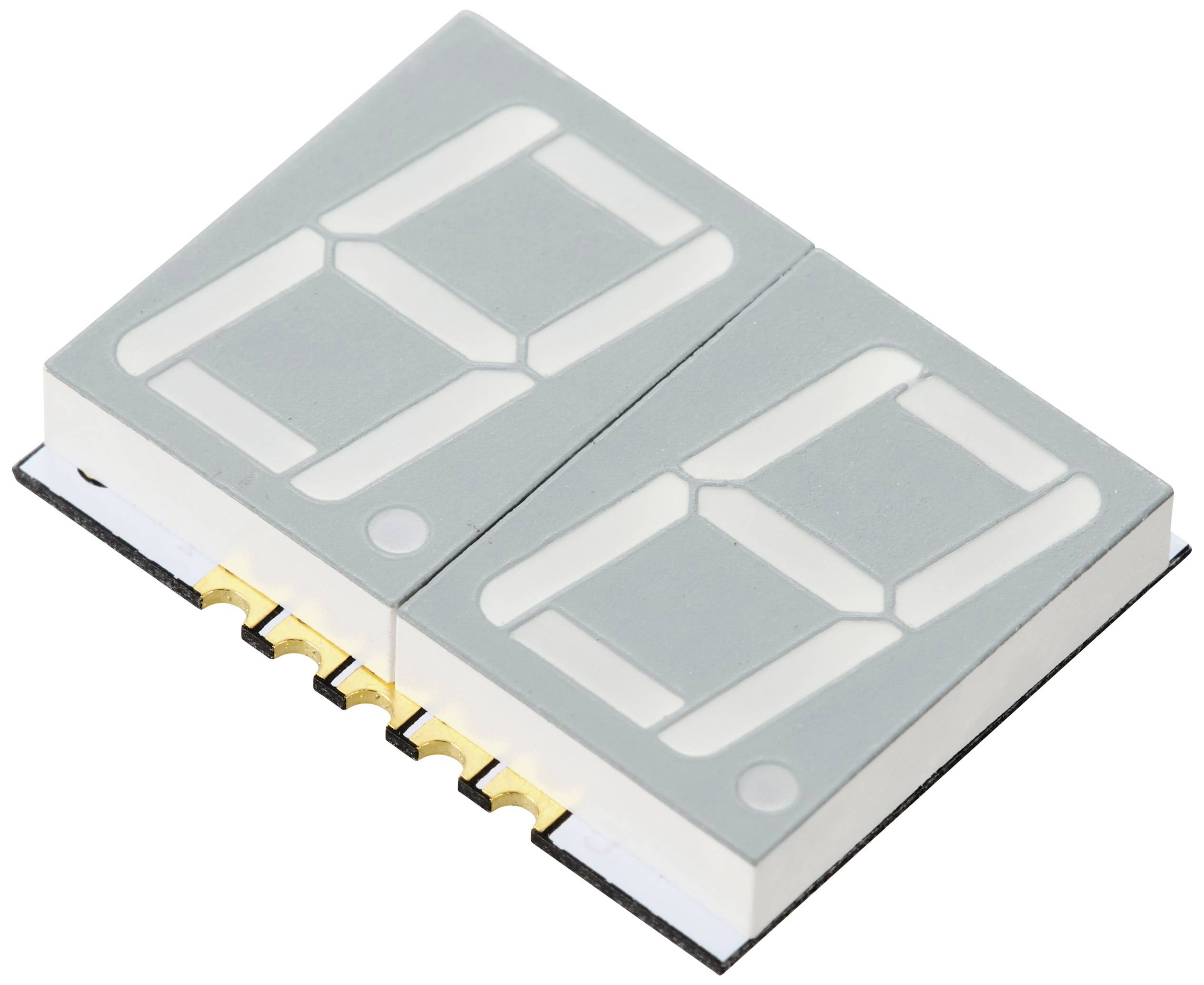 TRU COMPONENTS LED CMS jaune 16 mcd Affichage à deux chiffres