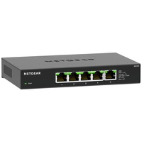 Switch réseau RJ45 NETGEAR MS305 5 ports 2.5 GBit/s Switch réseau RJ45 NETGEAR MS305 5 ports 2.5 GBit/s
