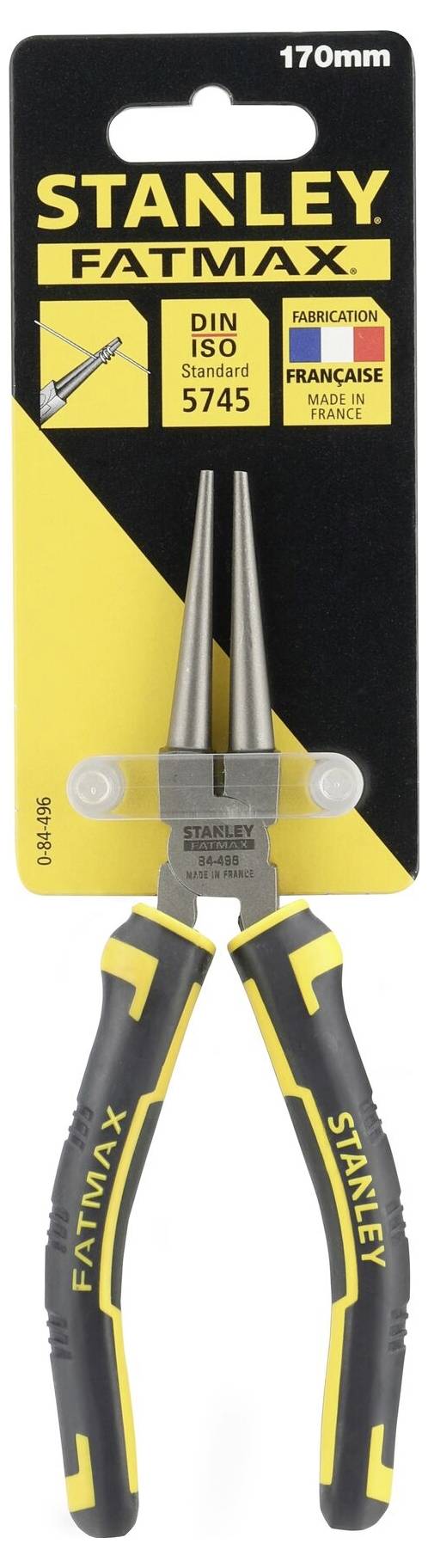 STANLEY 0-84-496 Pince à bouts ronds