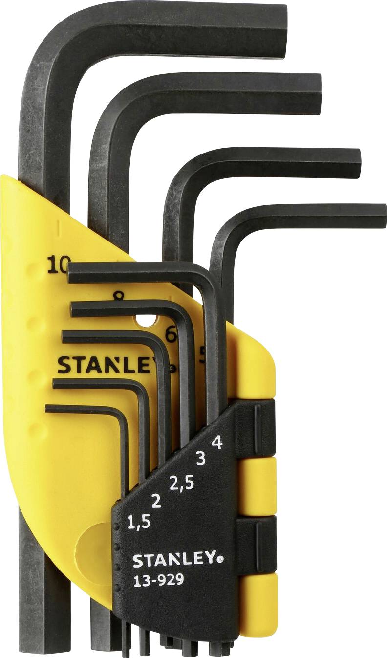 STANLEY Jeu de clés mâles coudées 9 pièces