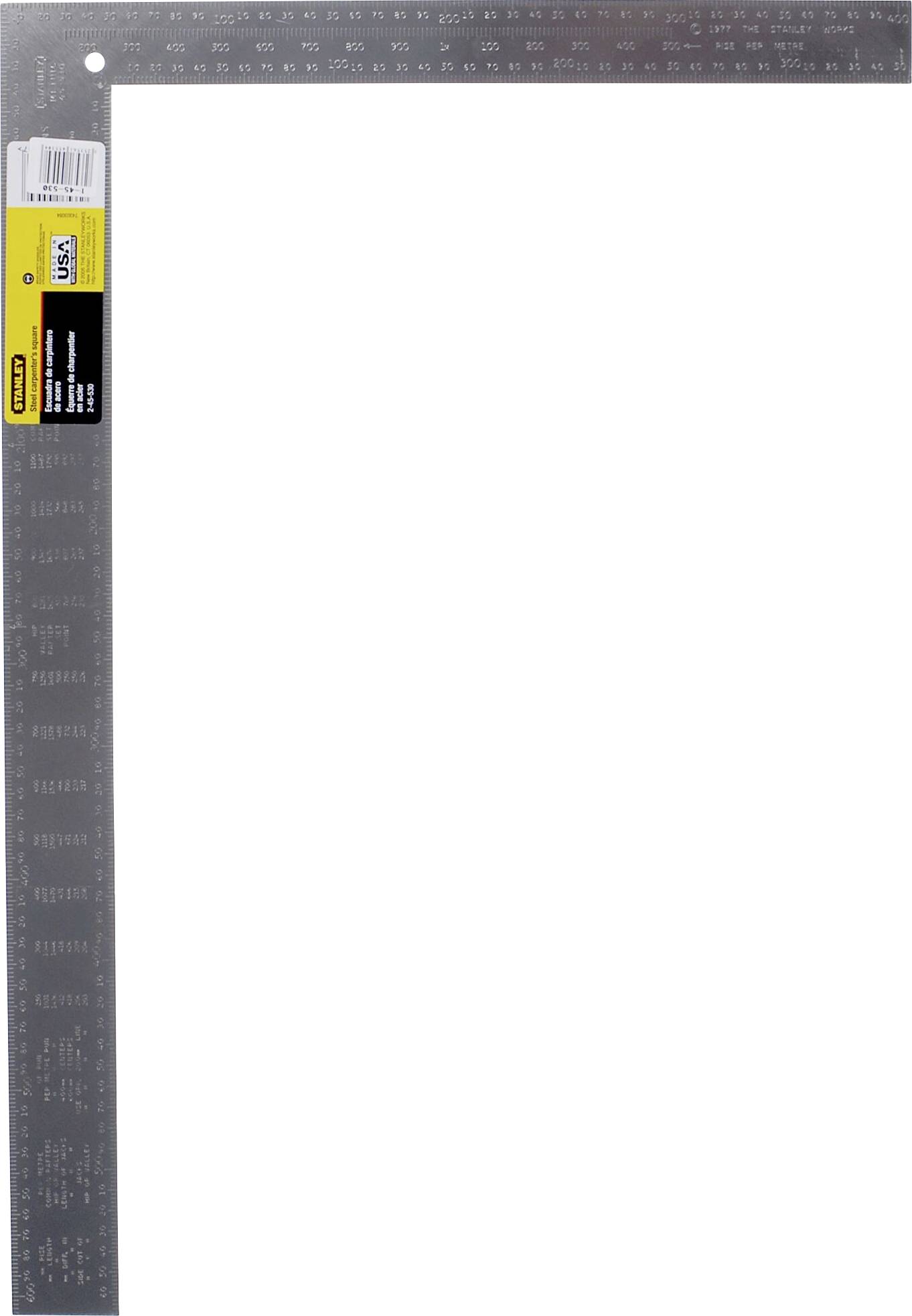 STANLEY 1-45-530 Équerre plate