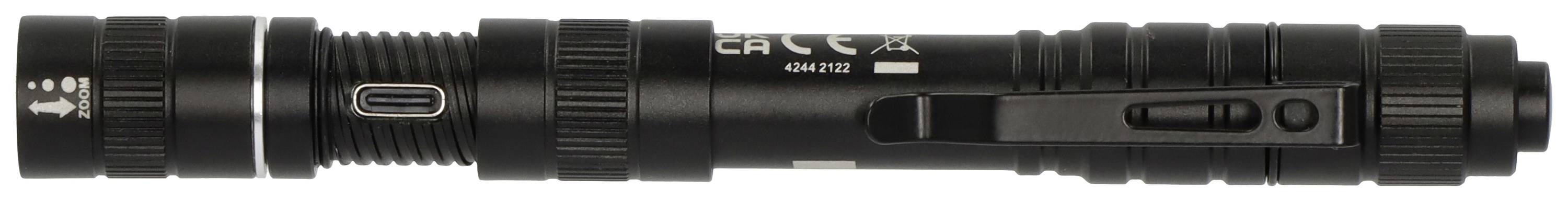 Brennenstuhl TL210 AF LED Lampe de poche avec interface USB à batterie 200 lm 13 h