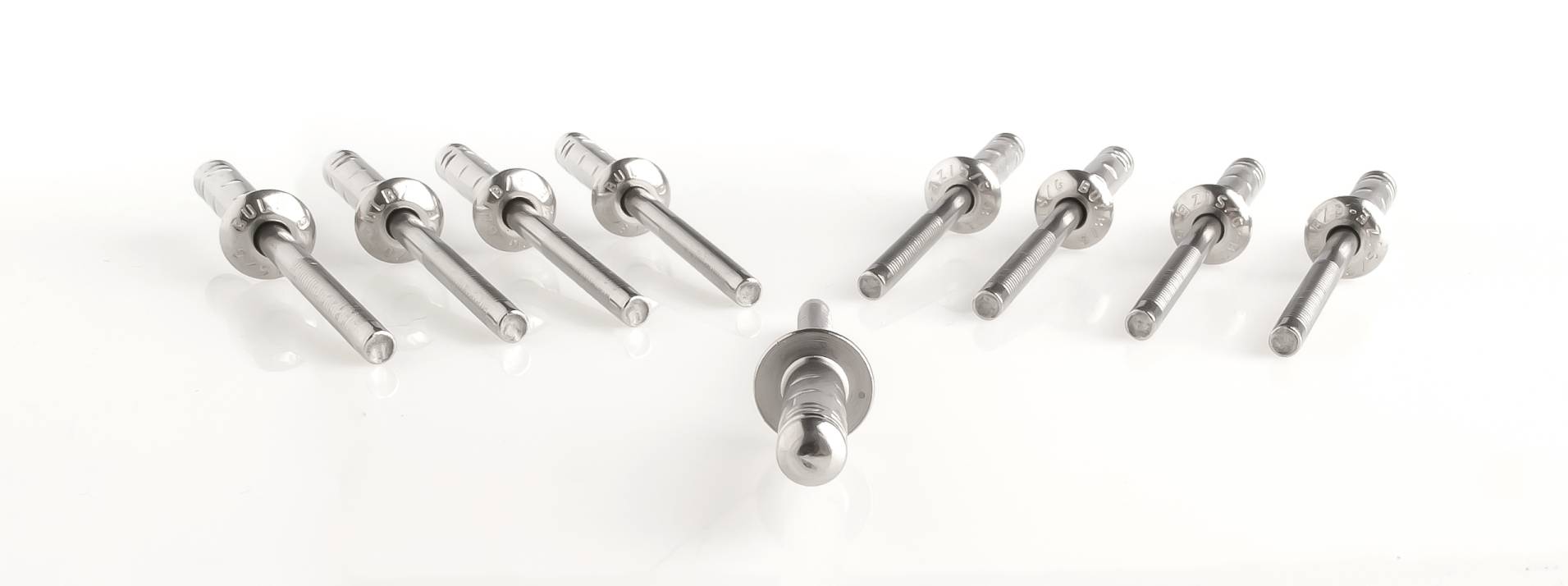 Gesipa 1433936 Rivet aveugle acier inoxydable acier inoxydable 500 pc(s)