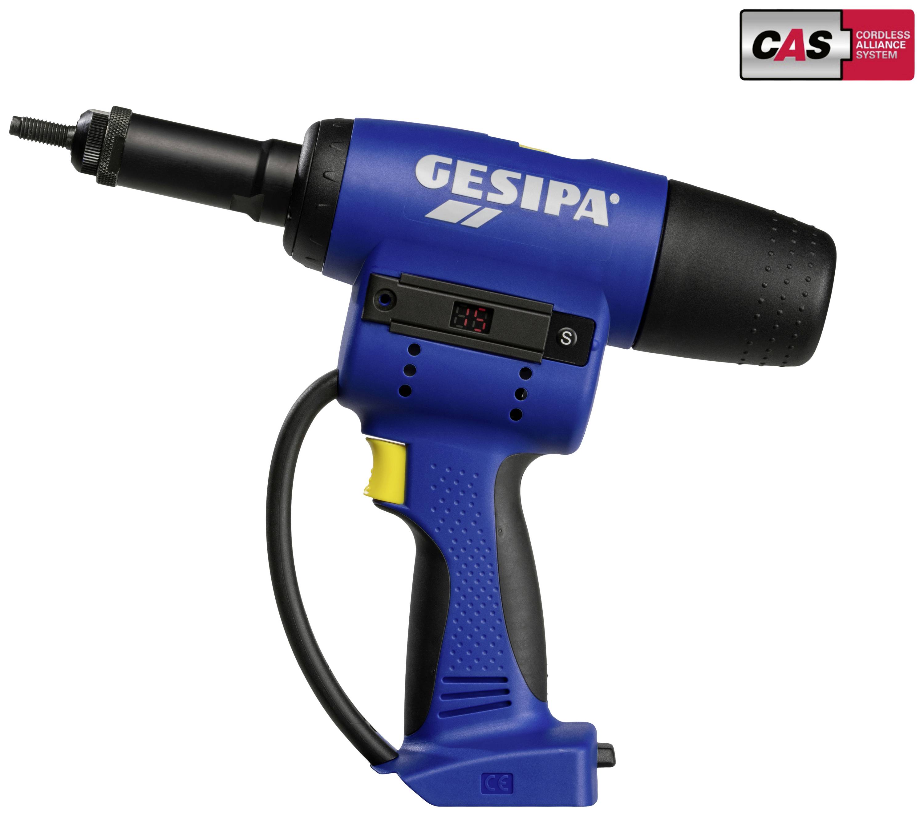 Gesipa 1679672 Appareil sans fil pour la pose d'écrous à riveter 1 pc(s)