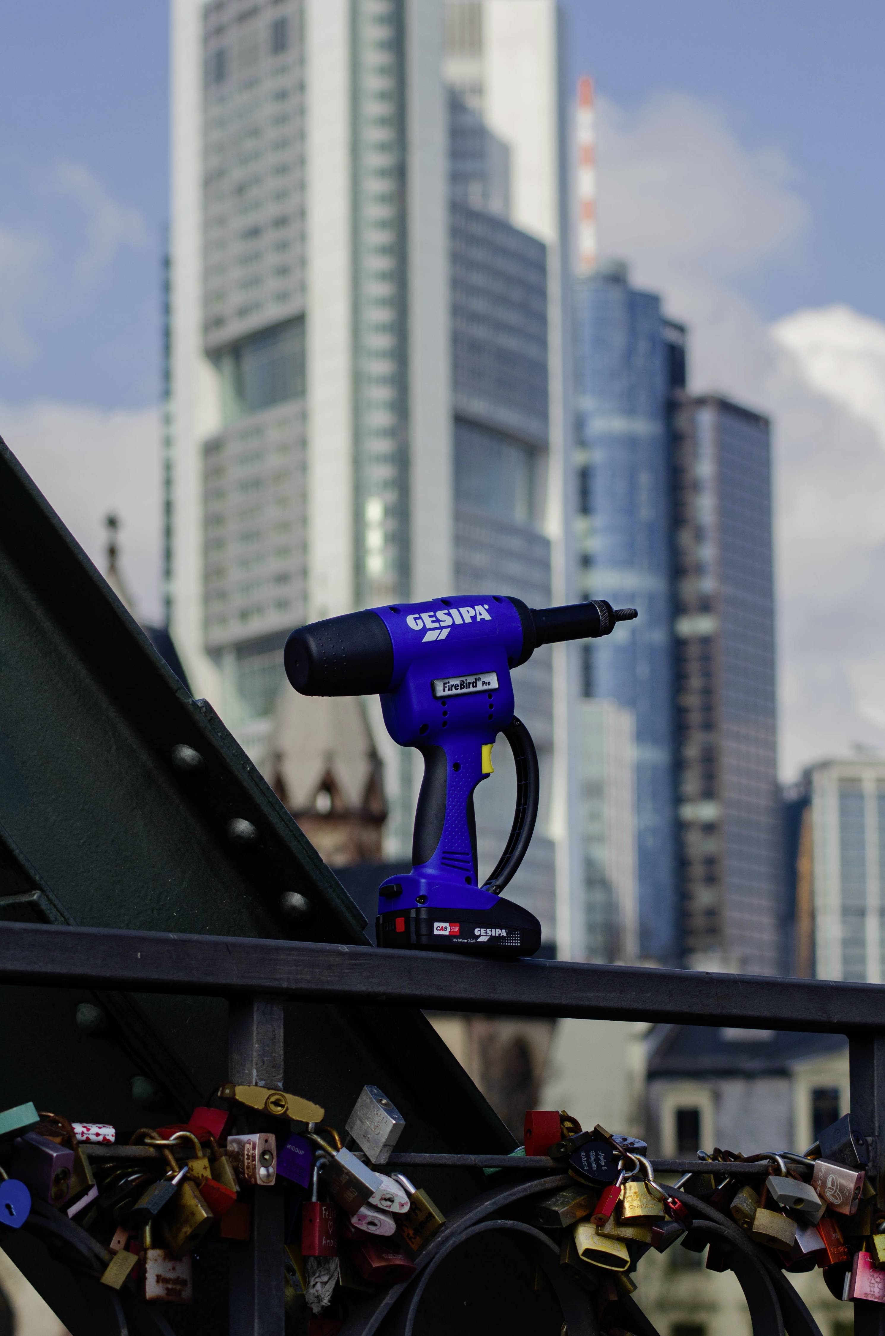 Gesipa 1679676 Appareil sans fil pour la pose d'écrous à riveter 1 pc(s)