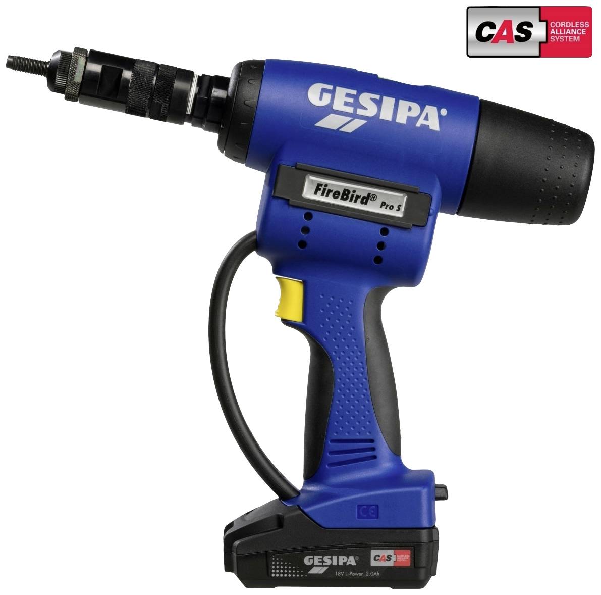 Gesipa 1679678 Appareil sans fil pour la pose d'écrous à riveter 1 pc(s)