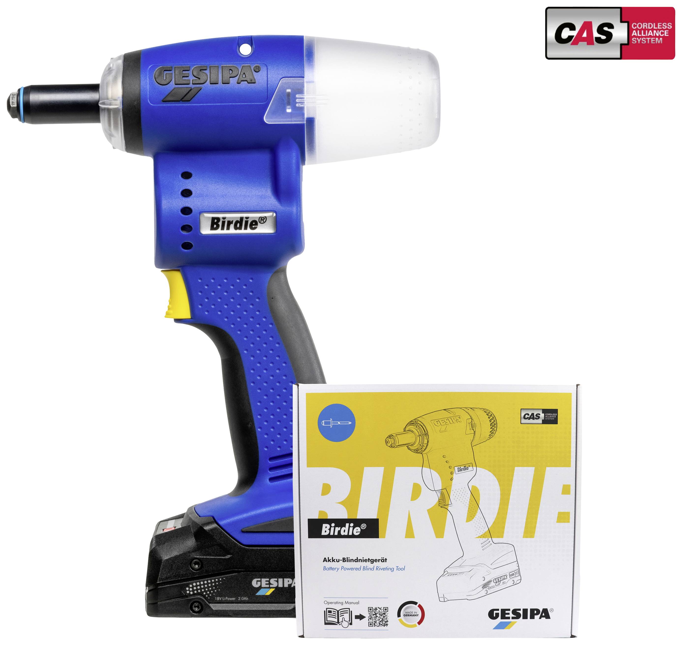 Gesipa 1746722 Riveteuse sans fil 1 pc(s)