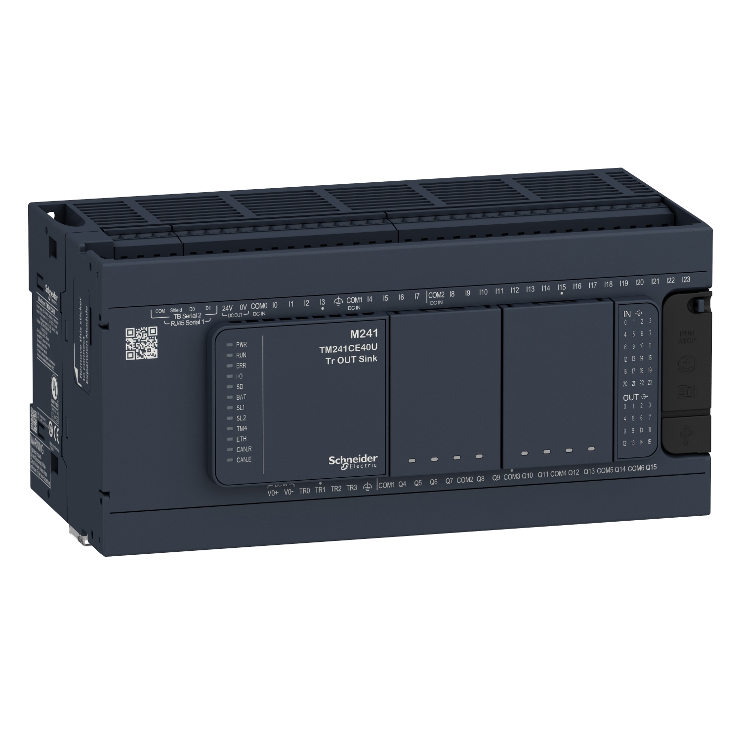 Schneider Electric TM241C40R Module d'extension