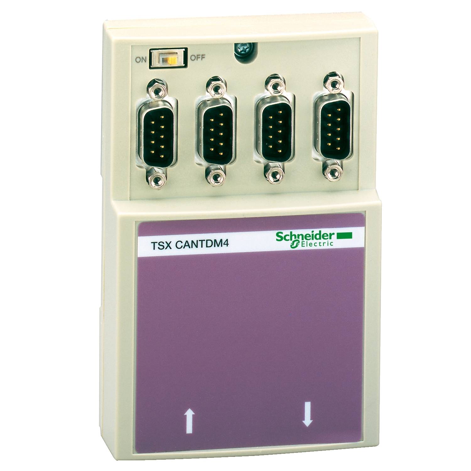 Schneider Electric TSXCANTDM4 Module d'extension