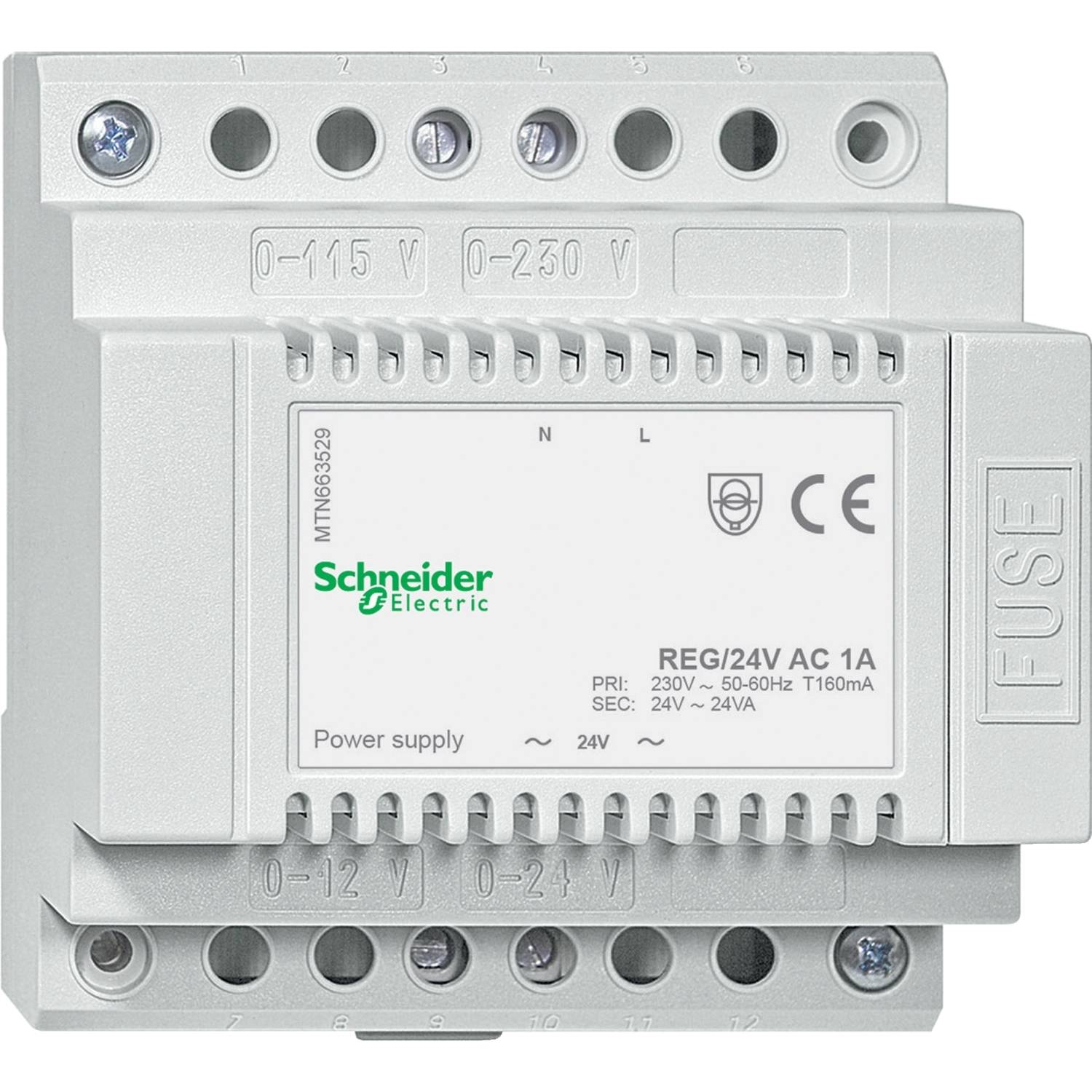 Schneider Electric Alimentation DC/DC rail DIN Contenu 1 pc(s)