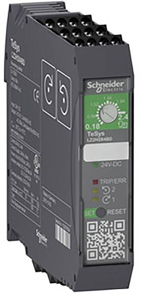 Un relais de protection électronique de Schneider Electric, modèle TeSys LR9N, pour la protection contre les surcharges dans les installations électriques.