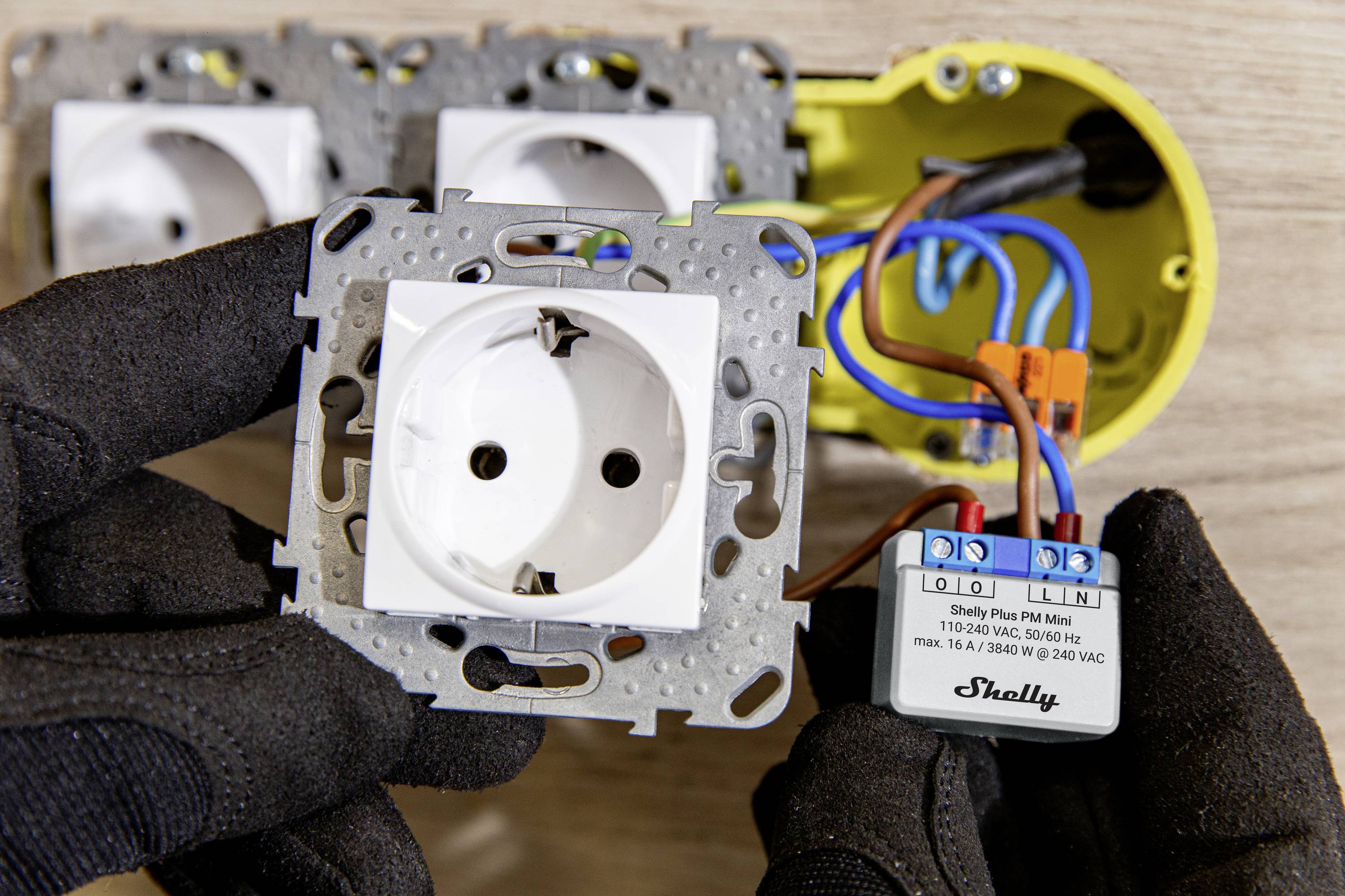 Shelly Plus PM Mini Module de mesure Wi-Fi, Bluetooth