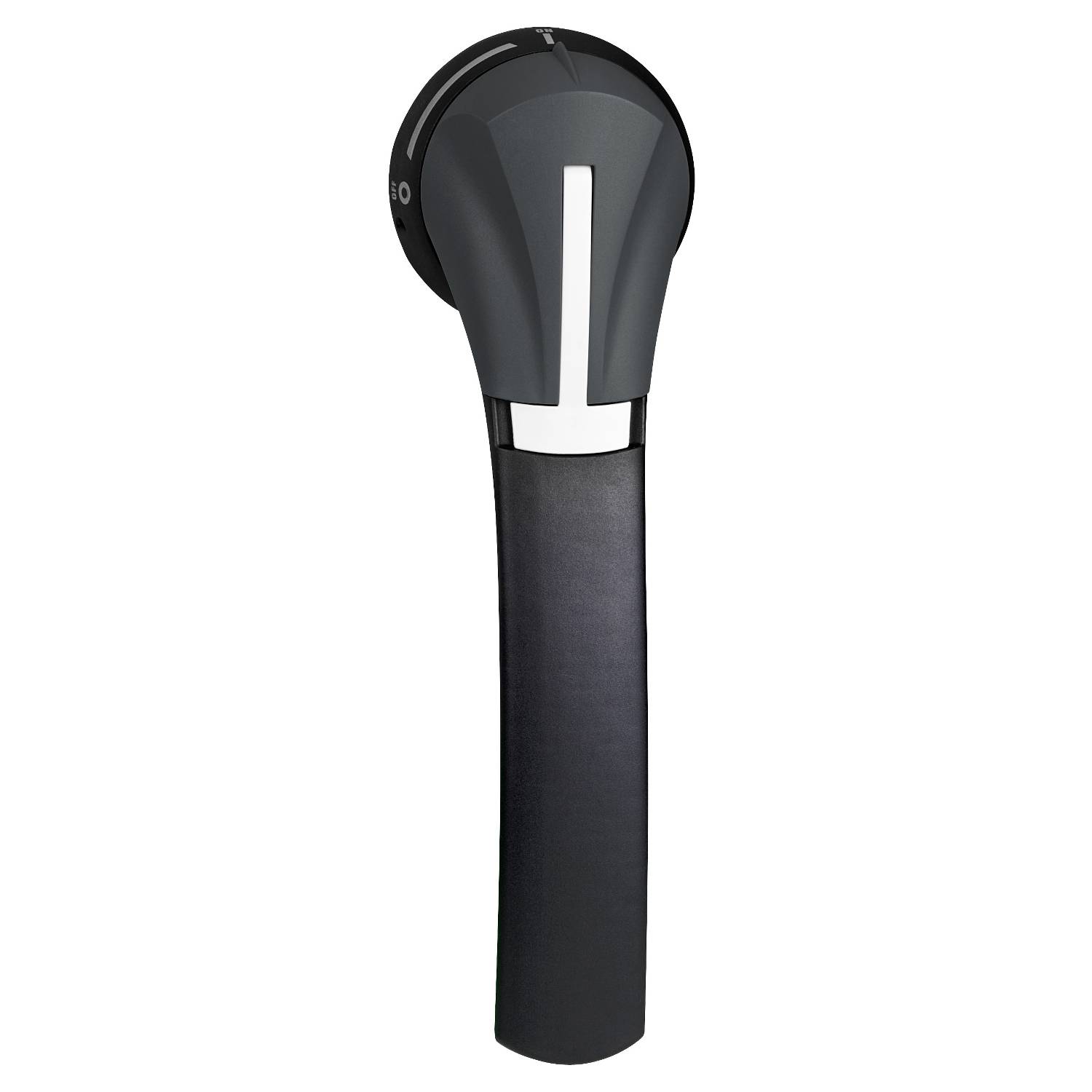 Écouteurs noirs au design ergonomique et à finition mate, parfaits pour écouter de la musique confortablement en déplacement.