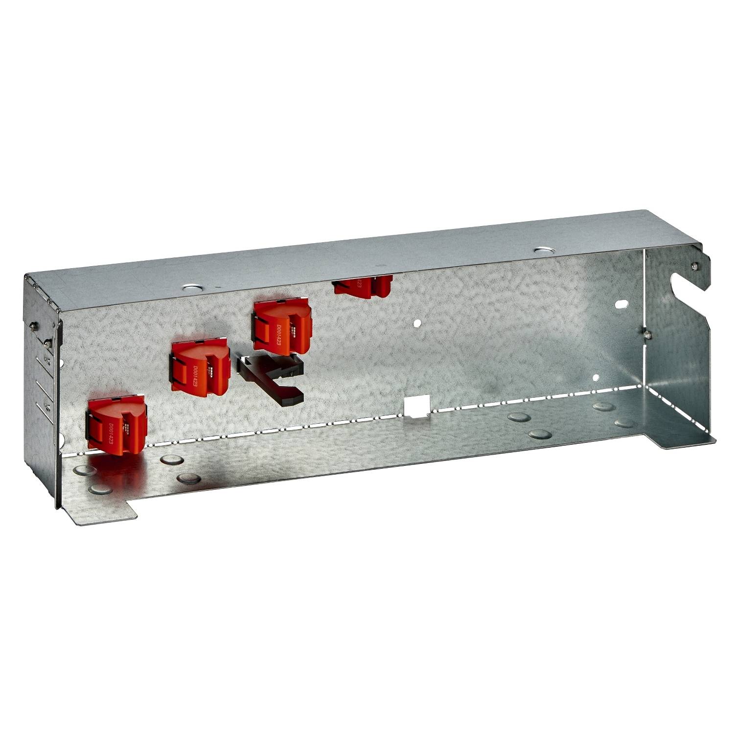 PrismaSeT-P, DECO, insert enfichable, partie fixe, compact NSX100-250 4 pôles, hauteur = 3 modules Schneider Electric Contenu