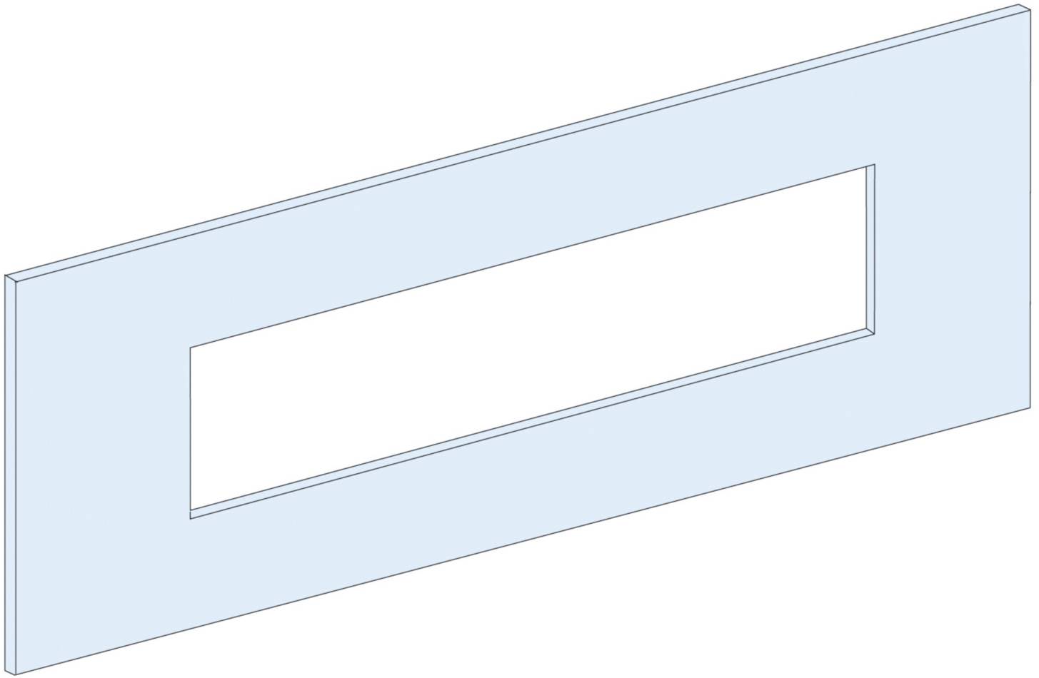 PrismaSeT-P, panneau avant, compact NSX/NSX Vigi100-250 3-4 pôles, vertical, largeur = 650 mm, hauteur = 5 modules Schneider