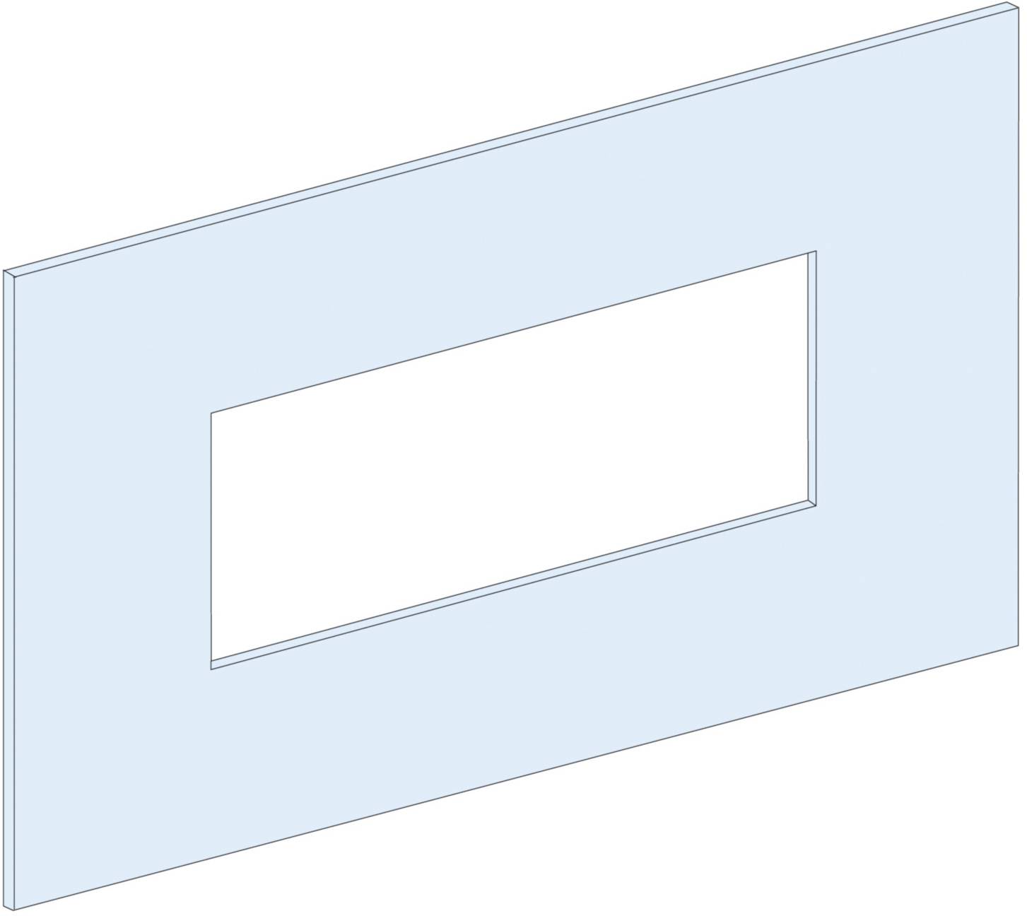 PrismaSeT-P, panneau avant, pour connexion réseau manuelle, Compact NSX100-250, entraînement rotatif, vertical, largeur = 650 mm