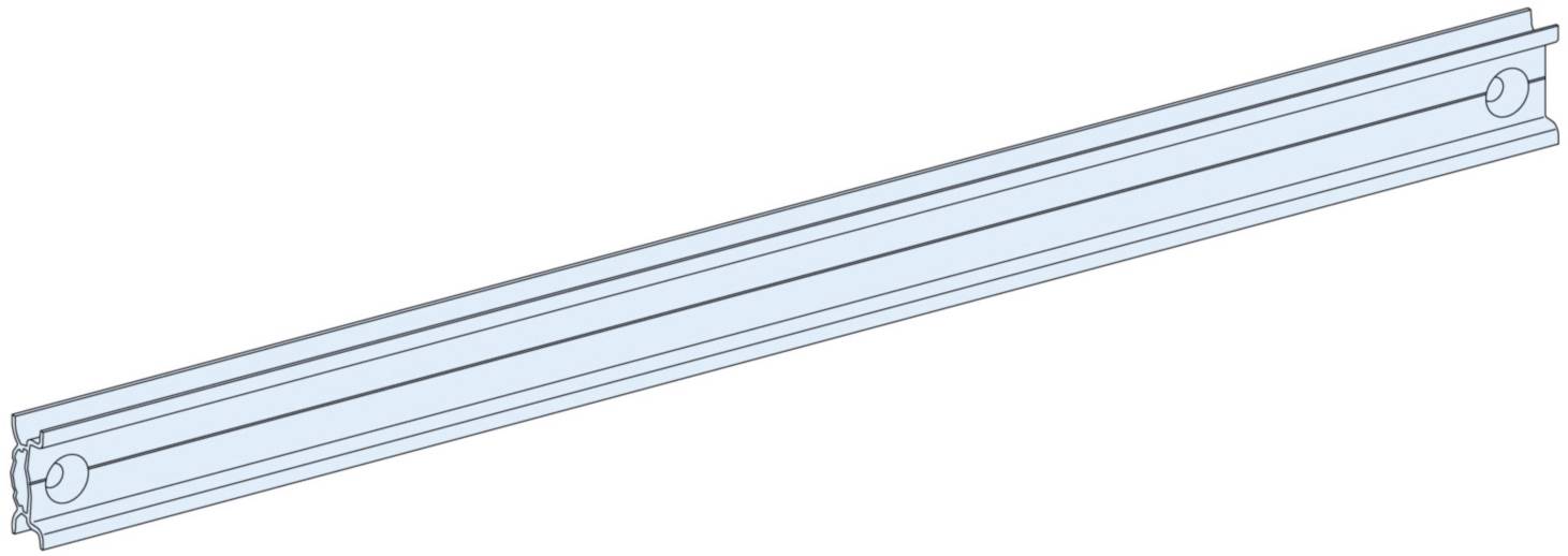 PrismaSeT-G, rail DIN, pour montage arrière, 48 unités de module, largeur = 600 mm Schneider Electric Contenu: 1 pc(s)