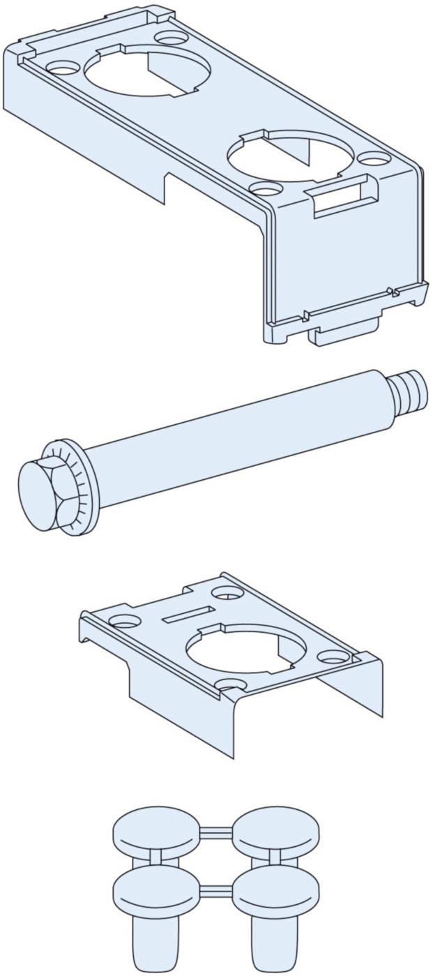PrismaSeT-P, kit d'accessoires, pour échafaudage de base Schneider Electric Contenu: 1 pc(s)