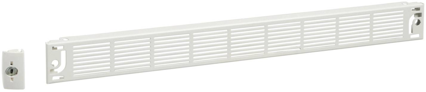 PrismaSeT-P, panneau avant, ventilé, surface de l'ouverture d'aération 80 cm², largeur=650 mm, hauteur=1 module Schneider