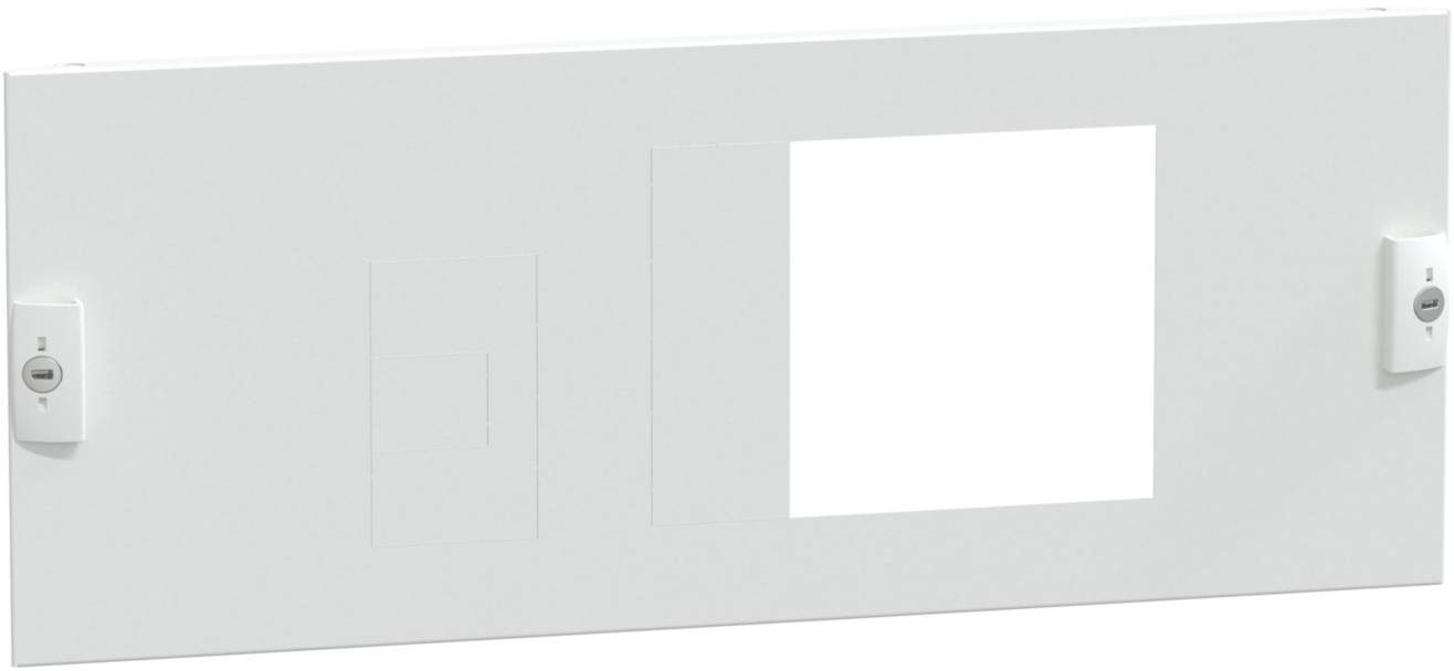 PrismaSeT-P, panneau avant, Compact NSX/NSX Vigi400-630 3 pôles, horizontal, largeur=650 mm, hauteur=4 modules Schneider Electric