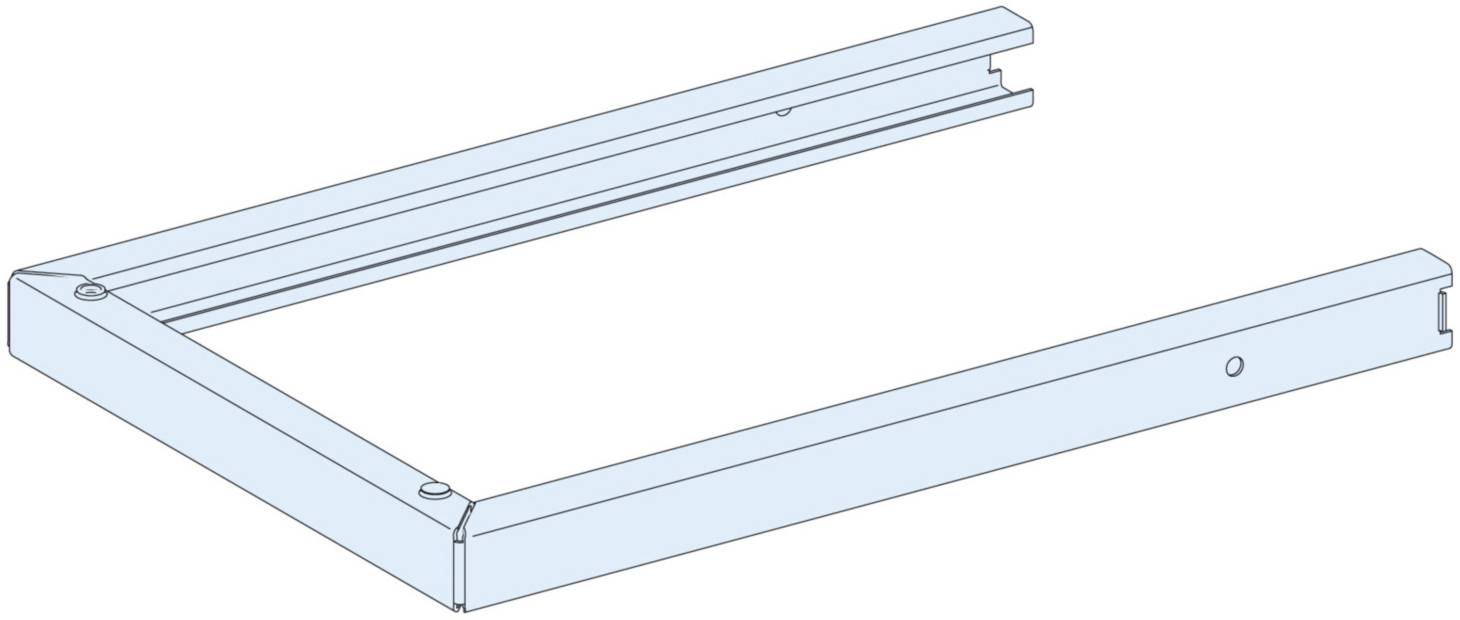 PrismaSeT-P, socle de transport, embouts, profondeur = 400 mm, (2 pièces) Schneider Electric Contenu: 1 pc(s)