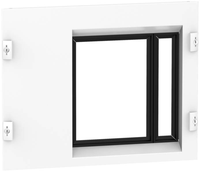 PrismaSeT-P, panneau avant, MasterPacT MTZ1 06-16/NS630b-1600 3-4pôles, technique d'insertion, vertical, largeur = 650 mm