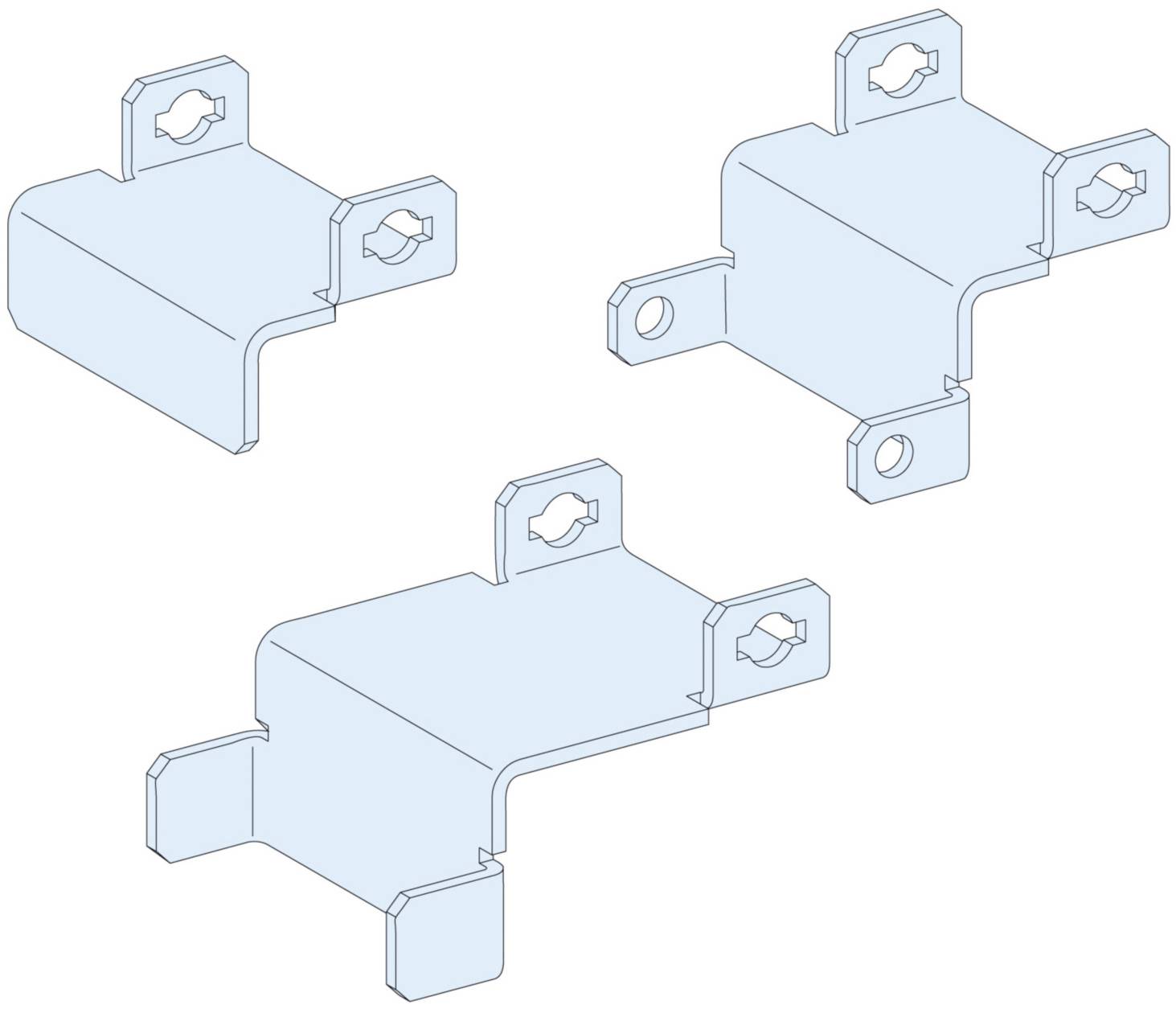 PrismaSeT-P, dispositif de renforcement de levage, pour armoires de commande, profondeur=400-600mm Schneider Electric Contenu