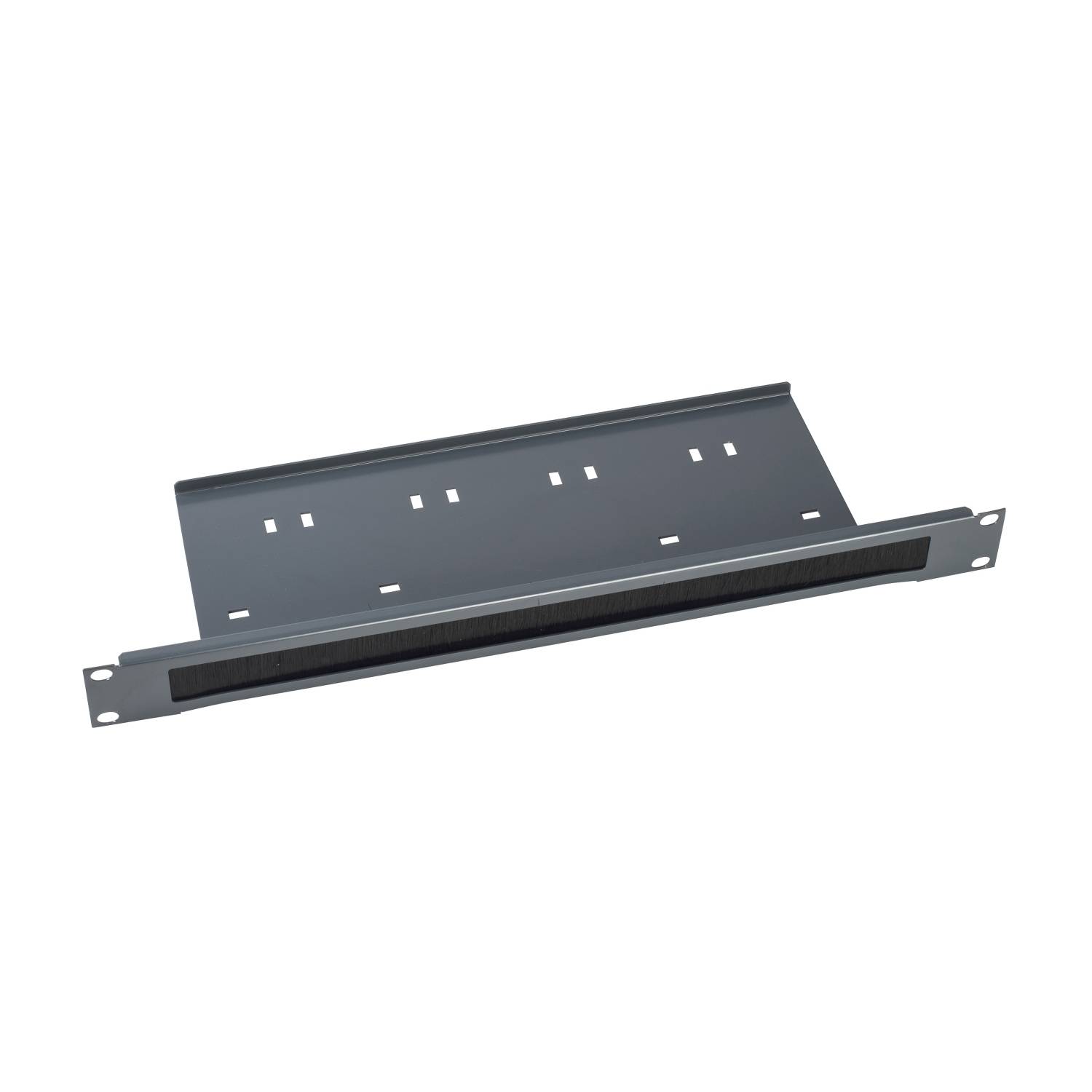 Plaque avant Actassi 19" 1U avec joint de brosse et support de câble, RAL7016 Schneider Electric Contenu: 1 pc(s)