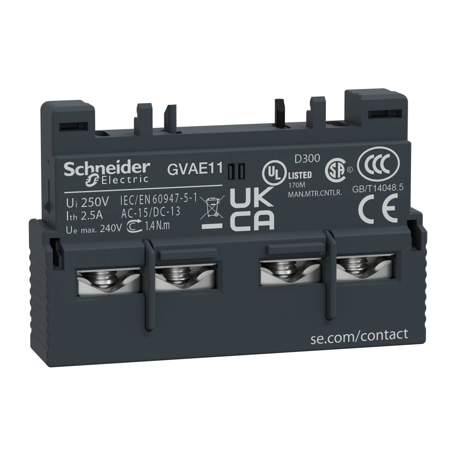 Schneider Electric GVAE11TQ Contact auxiliaire 20 pc(s)