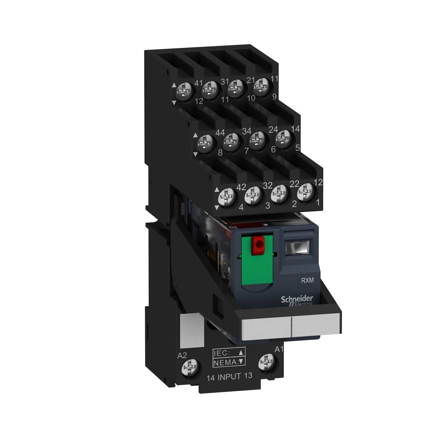 Relais miniature Schneider Electric RXM4AB1B7PVS 30 pc(s)