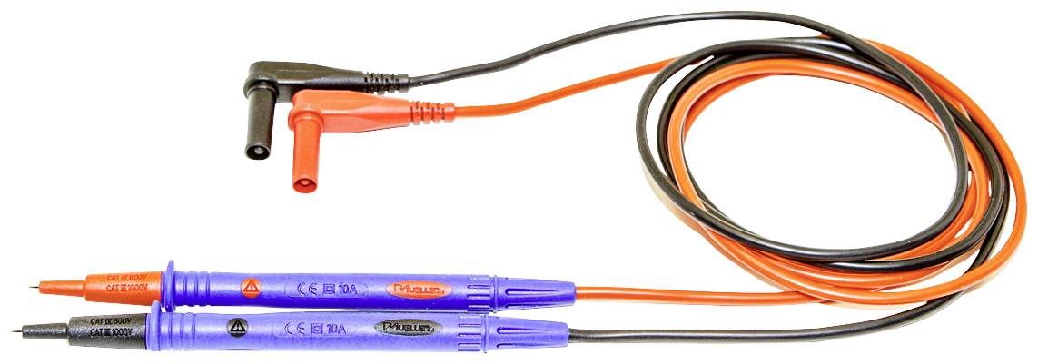 Mueller Electric BU-P5519A Cordon de mesure pointe de test banane mâle rouge, noir 1 pc(s)