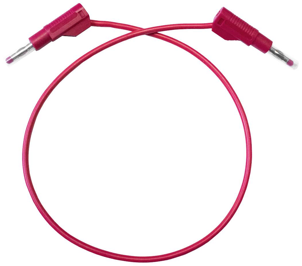 Mueller Electric BU-P4911B-24-2 Cordon de mesure banane mâle banane mâle 0.6 m rouge 1 pc(s)
