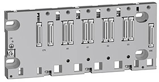 Module électronique avec plusieurs connexions similaires sur un boîtier gris, adapté au montage sur une plaque support.