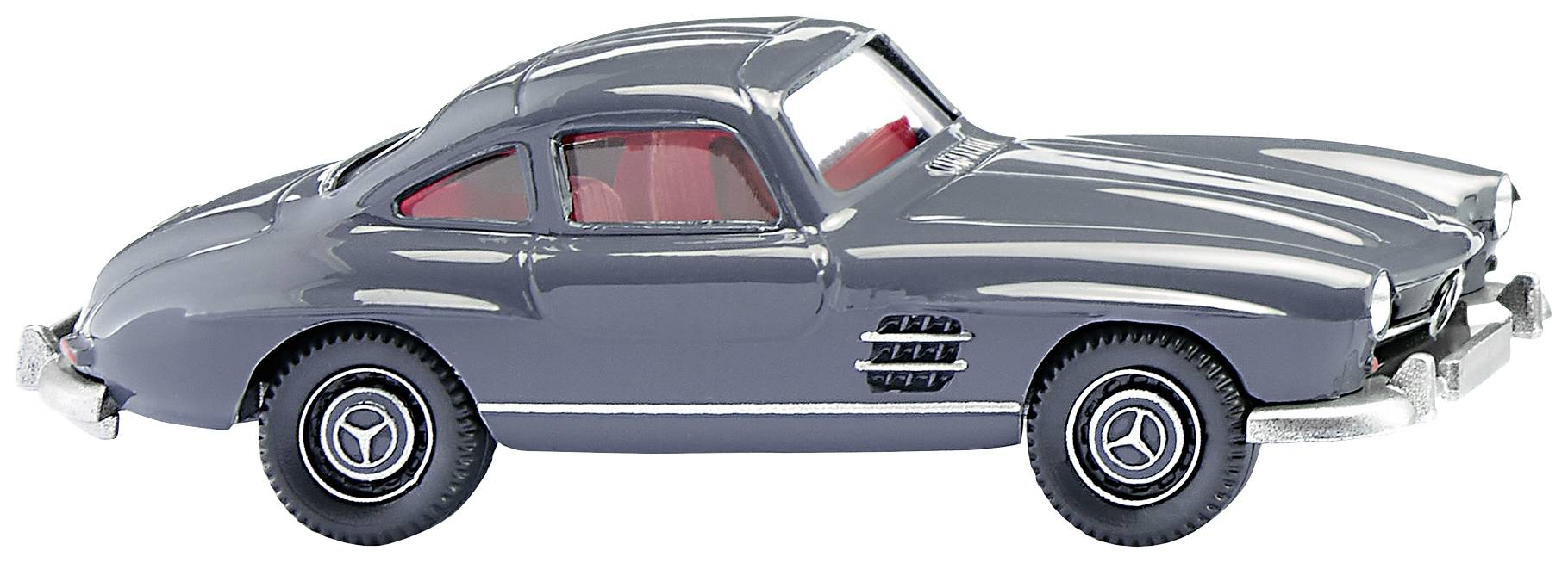 Wiking 0230 02 H0 Modèle réduit de voiture particulière Mercedes Benz 300 SL Coupé, gris fer
