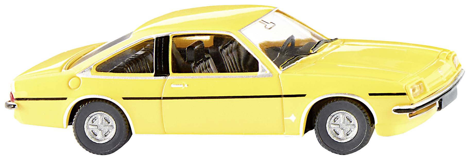 Wiking 0234 01 H0 Modèle réduit de voiture particulière Opel Manta B, jaune