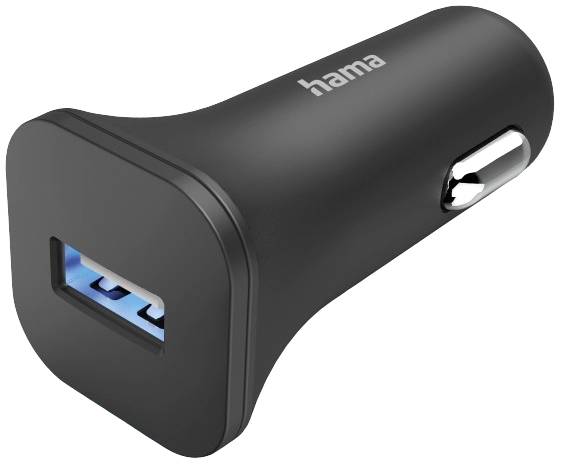 Hama Car Charger 6W Chargeur USB 6 W 1x USB-A noir pour voiture, pour camion