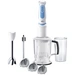 Braun 4191-MQ5260WHBL Mixeur plongeant 1000 W avec verre doseur, avec blender, fonction turbo blanc-bleu Braun 4191-MQ5260WHBL Mixeur plongeant 1000 W avec verre doseur, avec blender, fonction turbo blanc-bleu