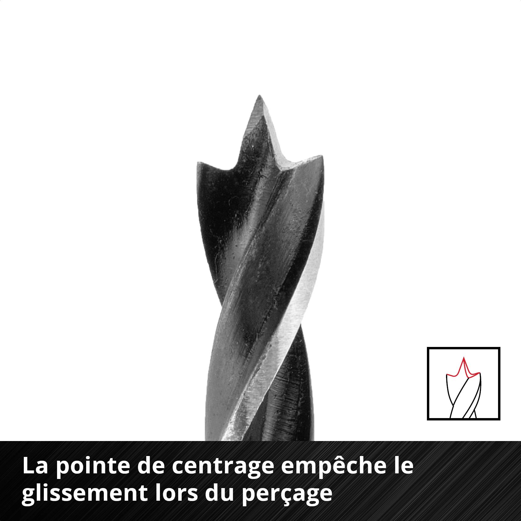 Einhell 108759 39 pièces Assortiment de forets et d'embouts